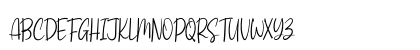 Ruth Signature Personal Use Uppercase Preview