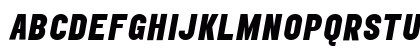Elephant Black Italic Uppercase Preview