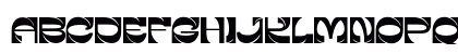 GERAKENT Regular Uppercase Preview
