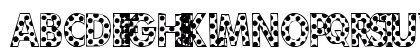 101! Seein' SpotZ Regular Uppercase Preview