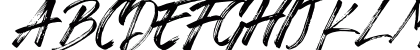 Zingakon Regular Uppercase Preview