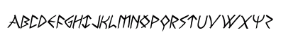 Rune Slasher Semi-Bold Italic Semi-Bold Italic Preview