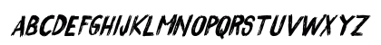Quick Pick I Italic Uppercase Preview