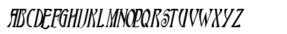 Nouveau-Condensed Bold Italic Uppercase Preview