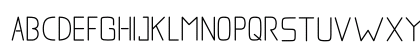 The Moon Regular Uppercase Preview