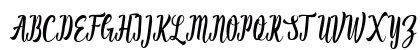 Bakin Regular Uppercase Preview
