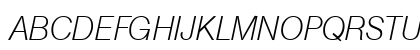 Olympia-XlightIta Regular Uppercase Preview