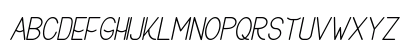 Buon Umore Italic Uppercase Preview