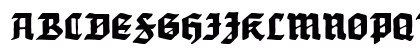 WerbedeutschUNZ1L Heavy Uppercase Preview