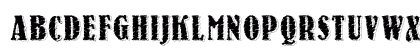 Stone Initials Regular Uppercase Preview