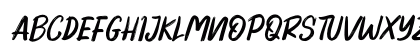 South Austria - Personal Use Italic Uppercase Preview