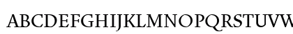 VendettaMedium Regular Uppercase Preview