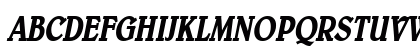 BlewThin BoldItalic Uppercase Preview