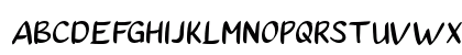 aAutoyesClosely Regular Uppercase Preview