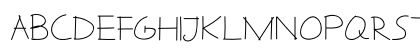 Tulehu Regular Uppercase Preview