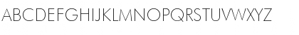 Futura Thin Normal Font