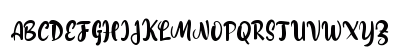 f Fricassee Regular Uppercase Preview