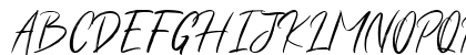 Shutten Reason Free Regular Uppercase Preview