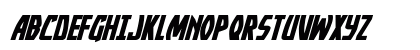 Yankee Clipper Expanded Italic Uppercase Preview
