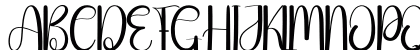 Baby Regular Uppercase Preview