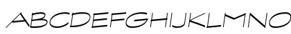 GraphiteLightExtended Oblique Uppercase Preview