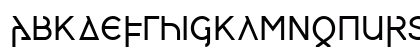 Skeirs GR Normal Uppercase Preview