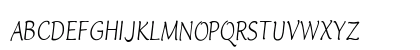Italican Oblique Condensed Regular Preview