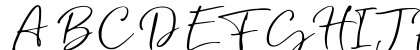 Southnis Regular Uppercase Preview