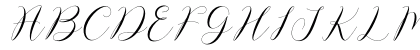 alyana Regular Uppercase Preview