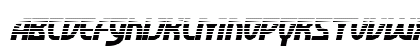 SF Retroesque FX Oblique Uppercase Preview