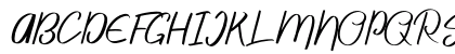 Sattori Regular Uppercase Preview