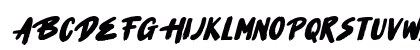 Hot Sauce Italic Uppercase Preview