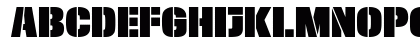 United Mech Demo Regular Uppercase Preview