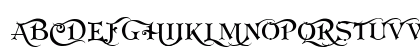 Koster Semi-Swash Regular Uppercase Preview