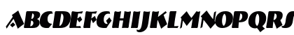 a_BremenCapsNr BoldItalic Uppercase Preview