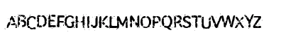 Not Too Shabby Plain Regular Uppercase Preview