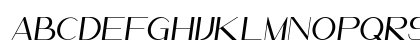 LeanderDemo Italic Uppercase Preview