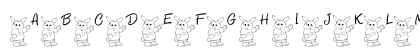 101! Bunny SayZ... Regular Uppercase Preview