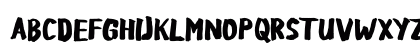Yakow BRUSH Regular Uppercase Preview