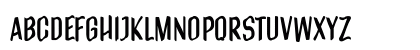 Distortion Regular Uppercase Preview