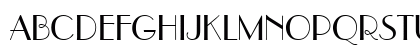 Paragon Regular Uppercase Preview