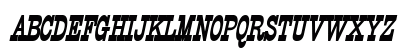CircusThin BoldItalic Uppercase Preview