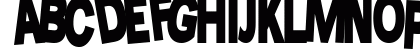 TangledUp Regular Uppercase Preview