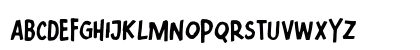 KOSMIK FREE Regular Uppercase Preview