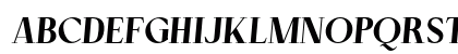 Cellofy ExtBlk Ita Italic Uppercase Preview
