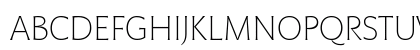 Malik Trial Extralight Uppercase Preview
