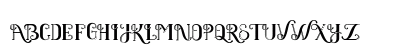 Black Clover Display Regular Uppercase Preview