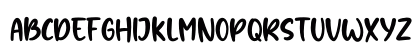 Black Pepper Regular Uppercase Preview