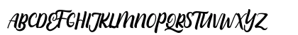 Bangga FREE Regular Uppercase Preview