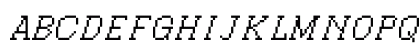 Xilla Italic Uppercase Preview